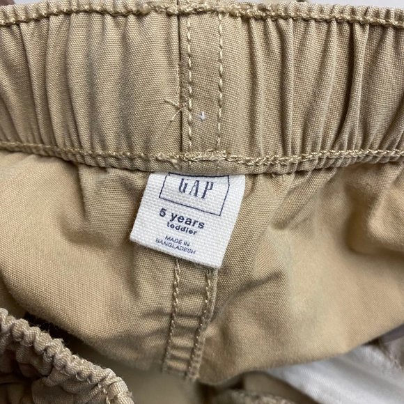 GAP Boy Khaki Joggers Size 5 - Picture 6 of 6